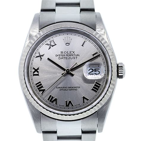 rolex roman numerals datejust|rolex datejust steel roman numerals.